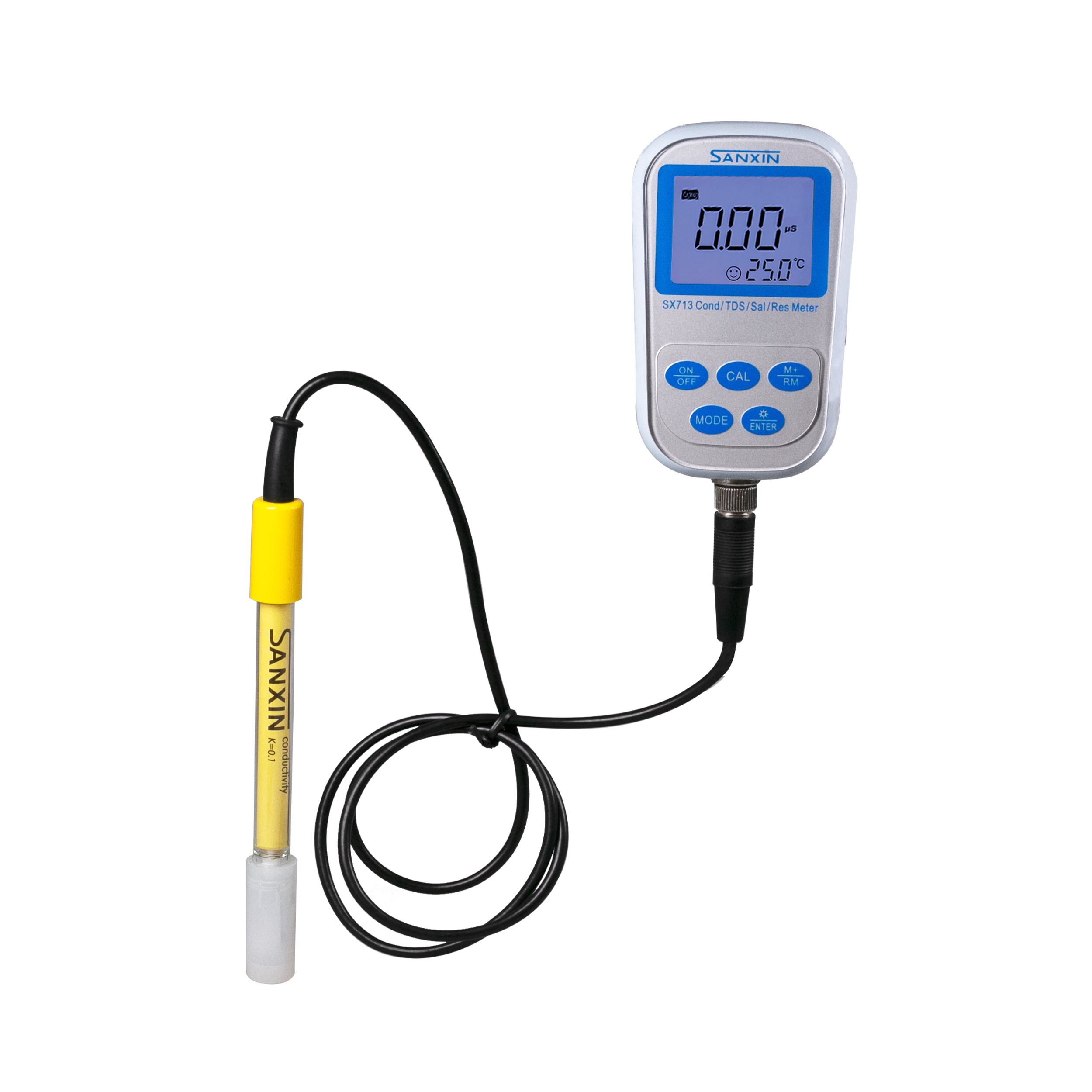 上海三信電導率/TDS/鹽度/電阻率測量儀（高純水）SX713-02​