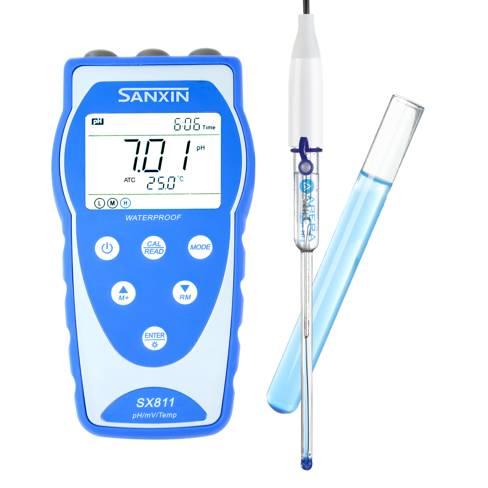 上海三信微量pH計SX811-MS