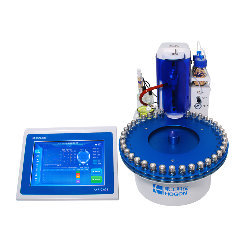 上海禾工多工位全自動(dòng)水分測定儀AKF-CAS6
